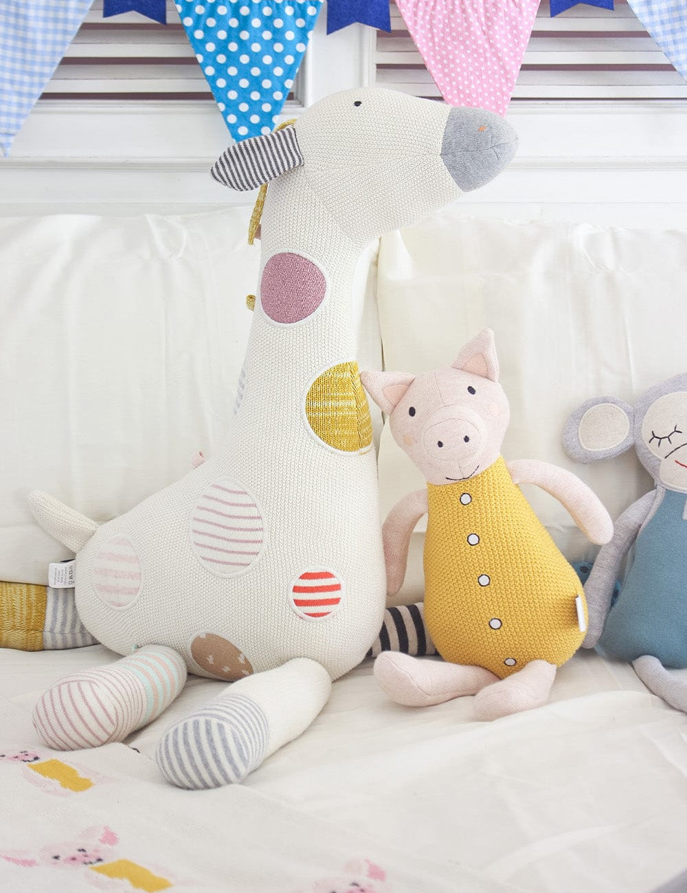 Giffie Cuddly Knitted Cotton Toy
