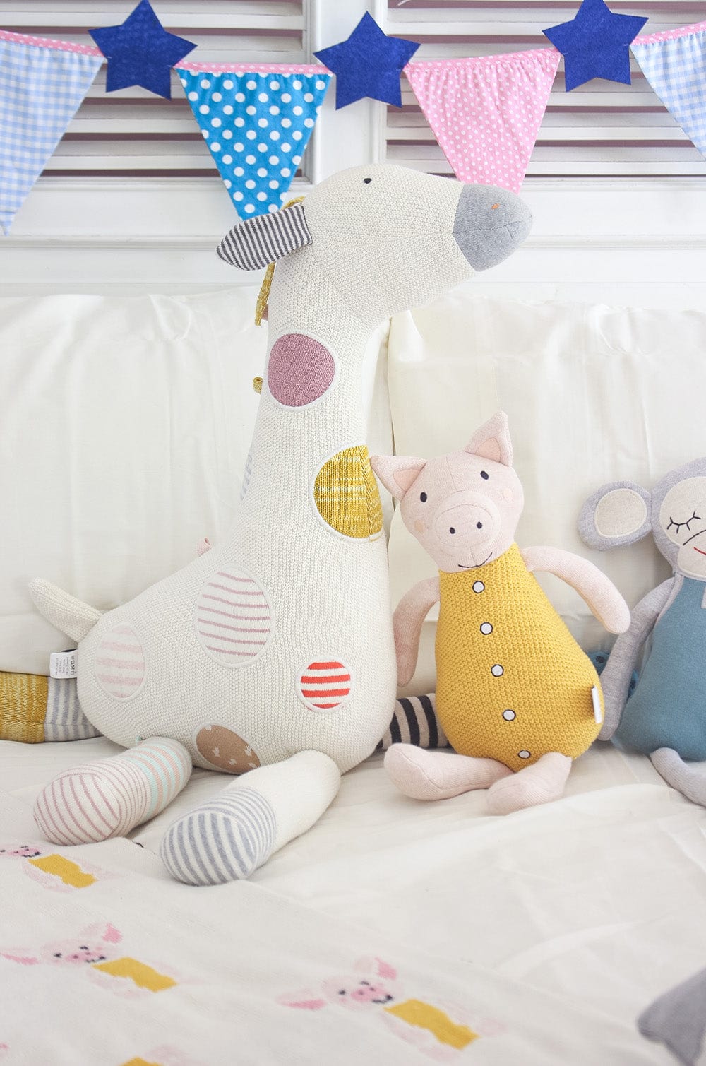 Giffie Cuddly Knitted Cotton Toy