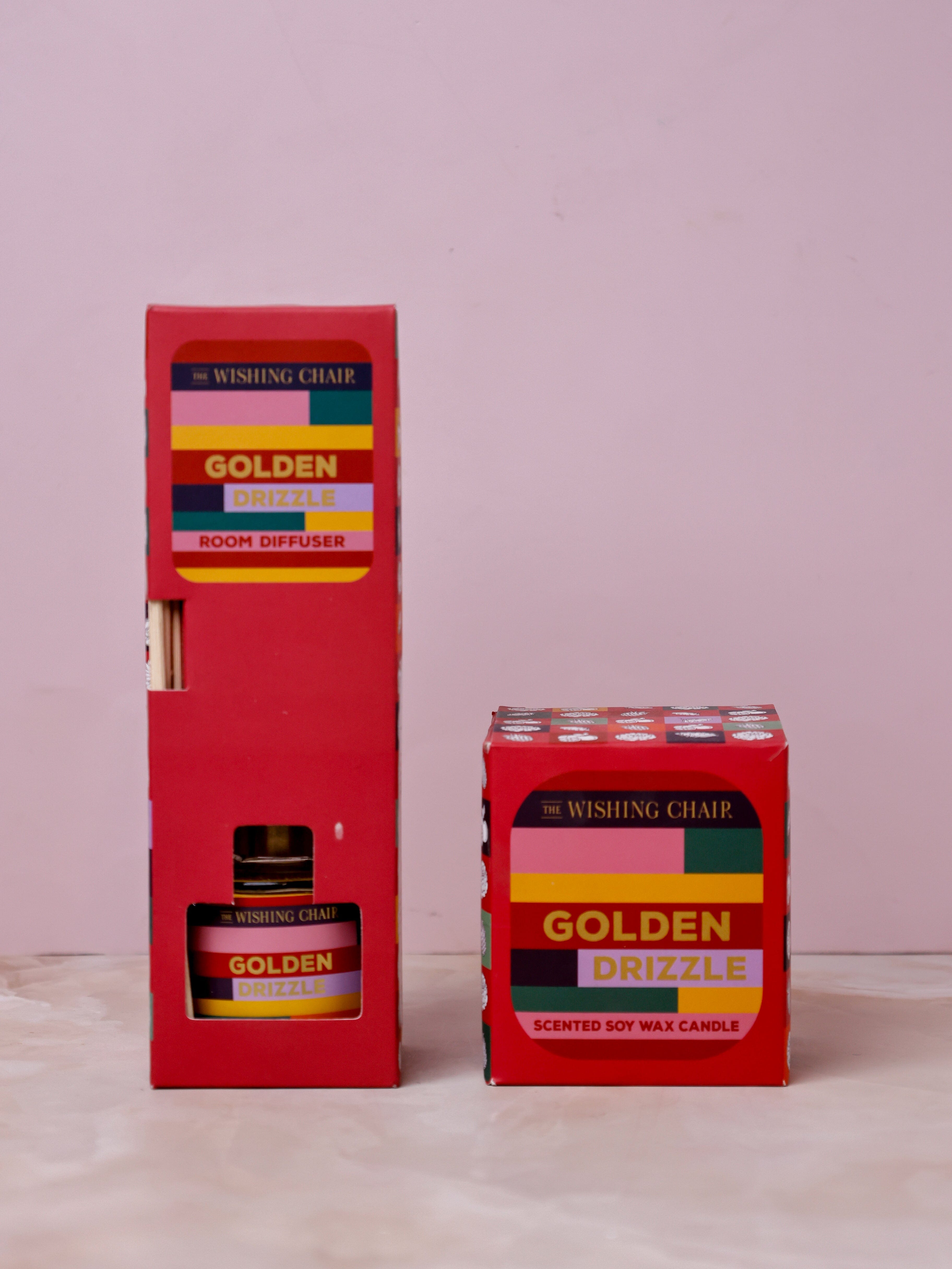 Golden Drizzle Collection - Set of 2