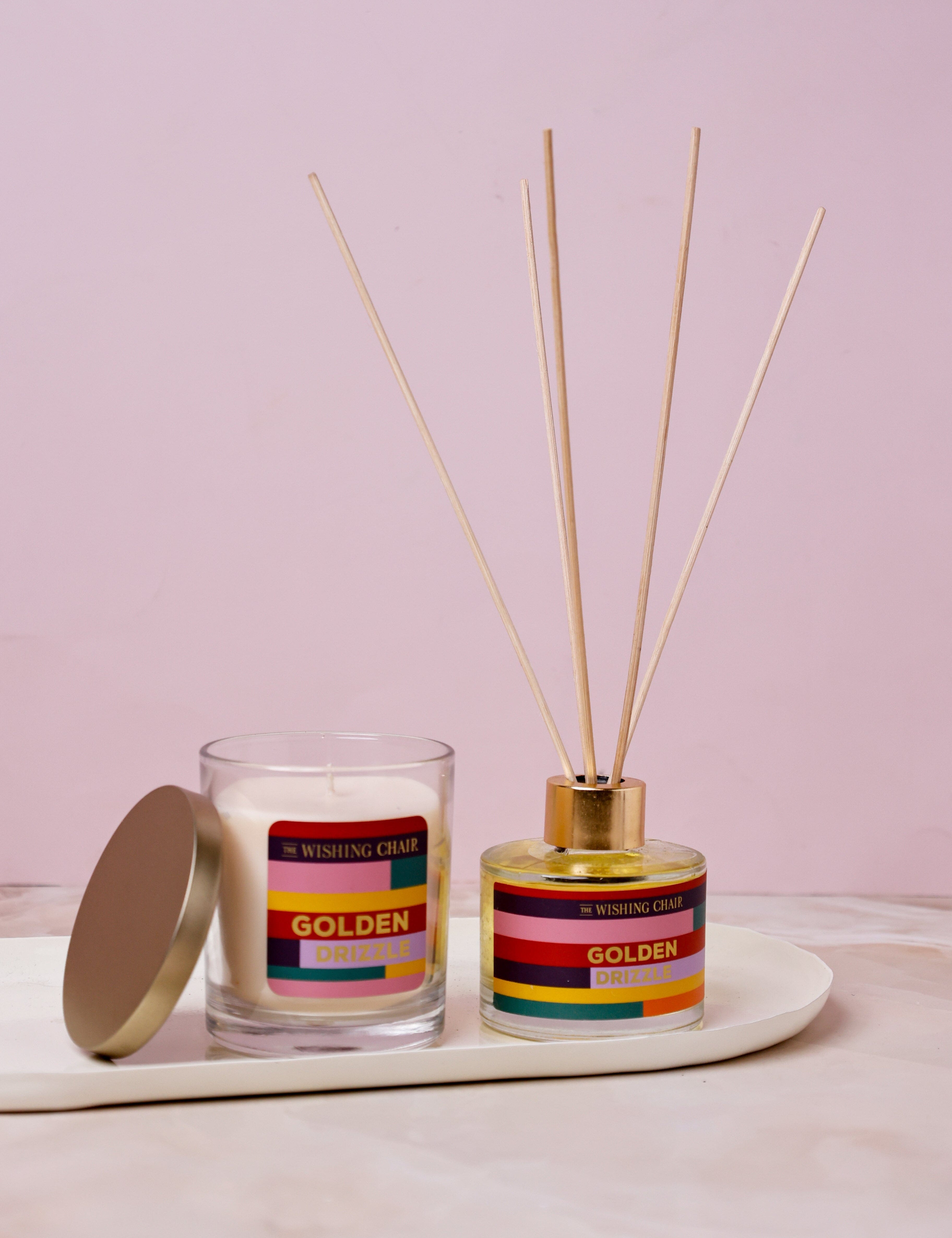 Golden Drizzle Collection - Set of 2