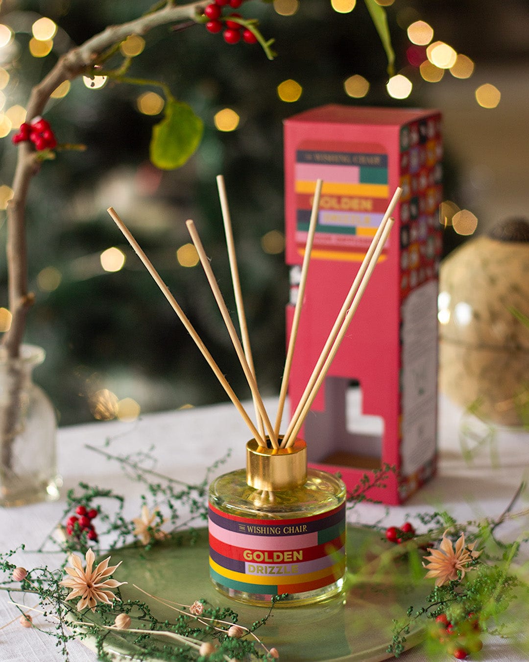 Golden Drizzle Reed Diffuser