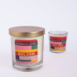 Golden Drizzle Soy Wax Candle - 60 g
