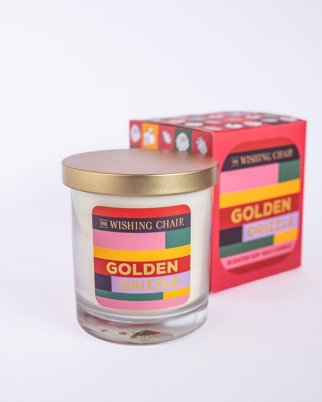 Golden Drizzle Soy Wax Jar Candle - 200g