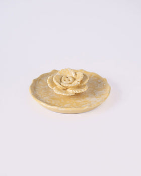 Golden Harvest Ceramic Incense Holder