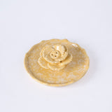 Golden Harvest Ceramic Incense Holder