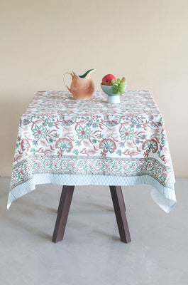 Golden Zinias Table Cloth - 4 seater