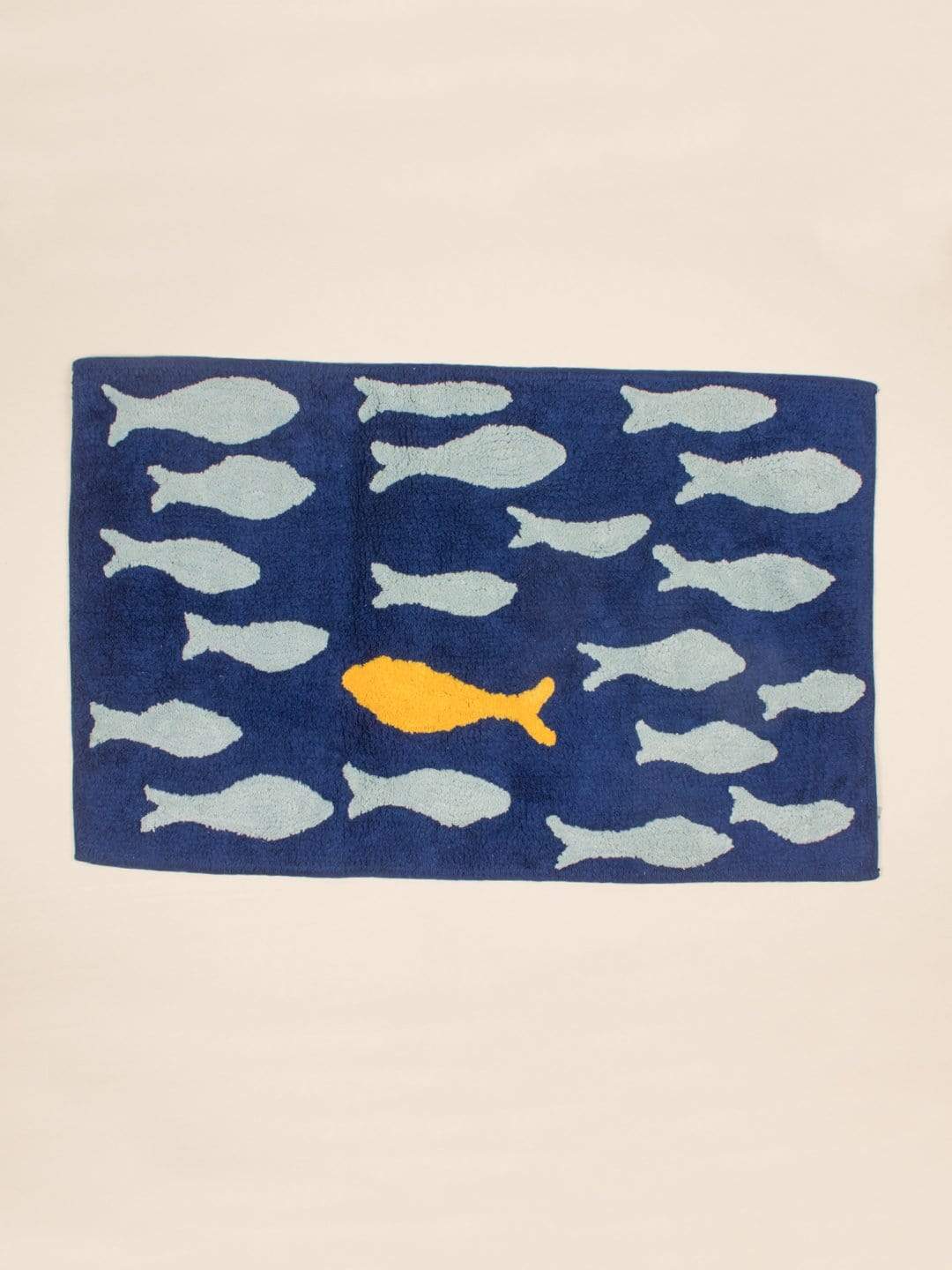 Gone Fishing Cotton Bathmat