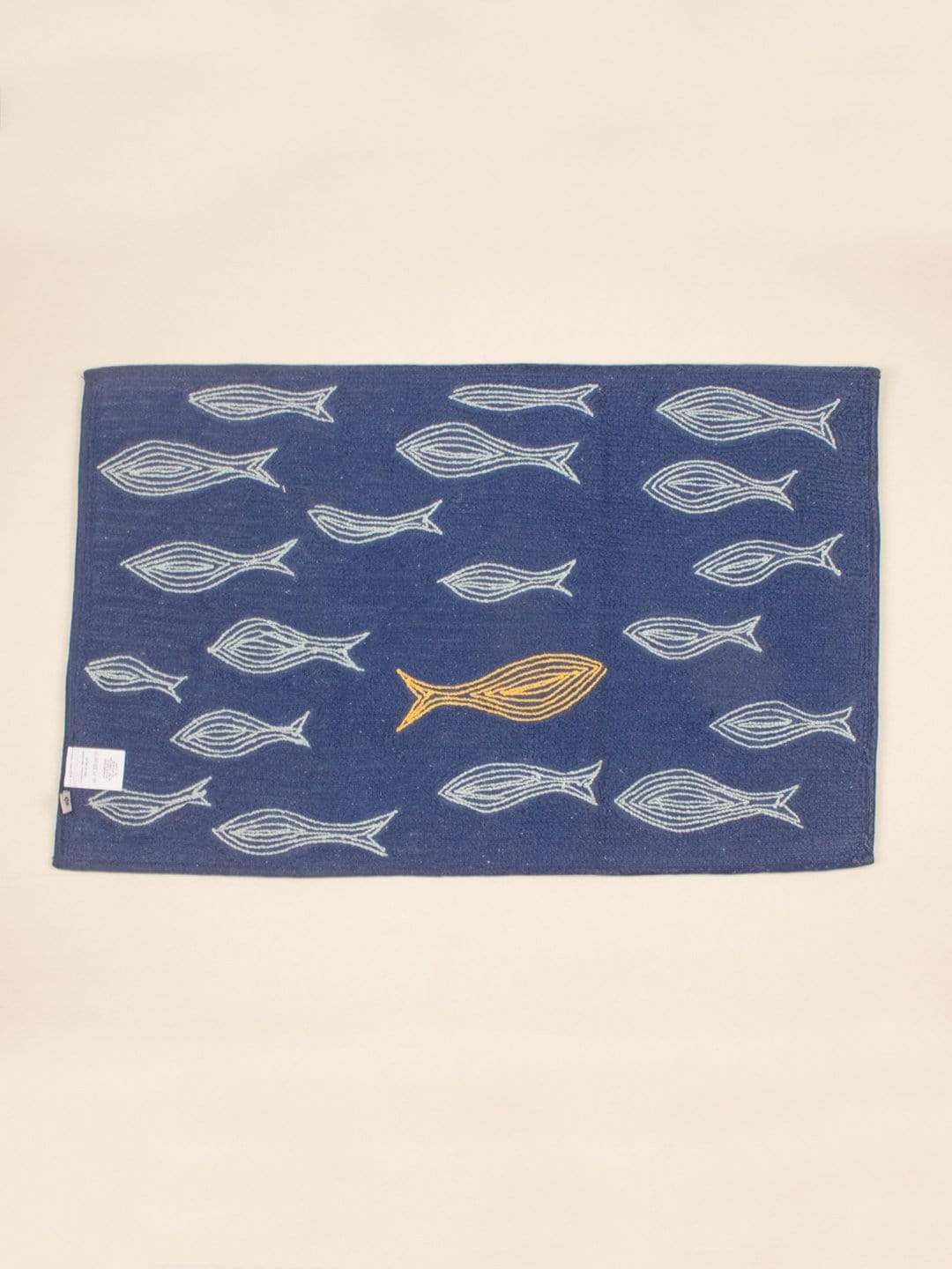 Gone Fishing Cotton Bathmat