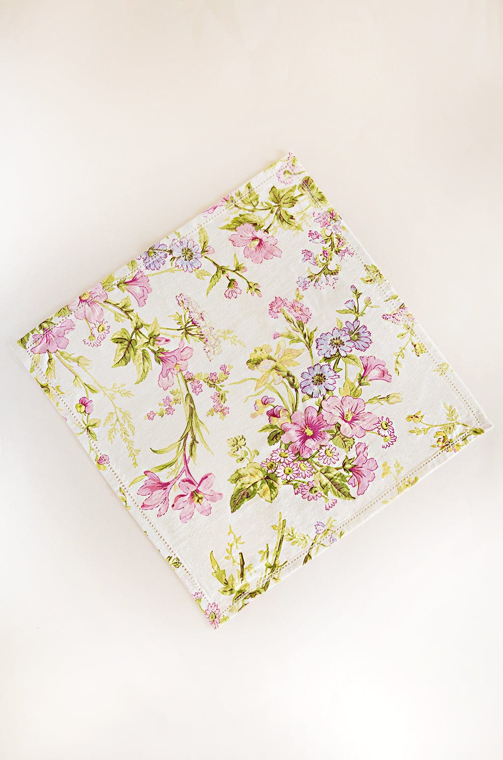 Graceful Garden Ecru Napkin Set Of 6