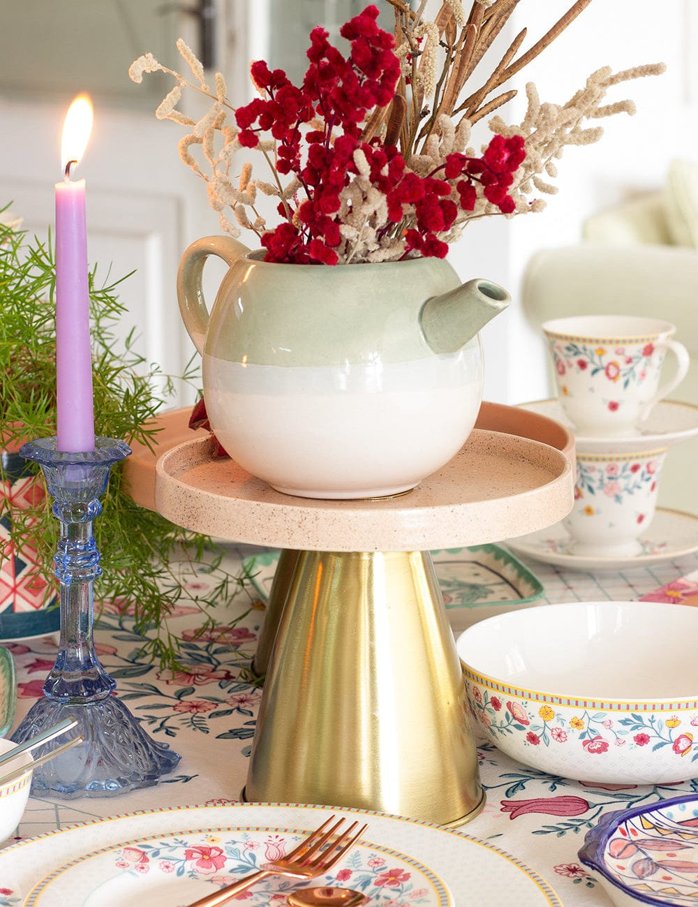 Half & Half Kettle Vase