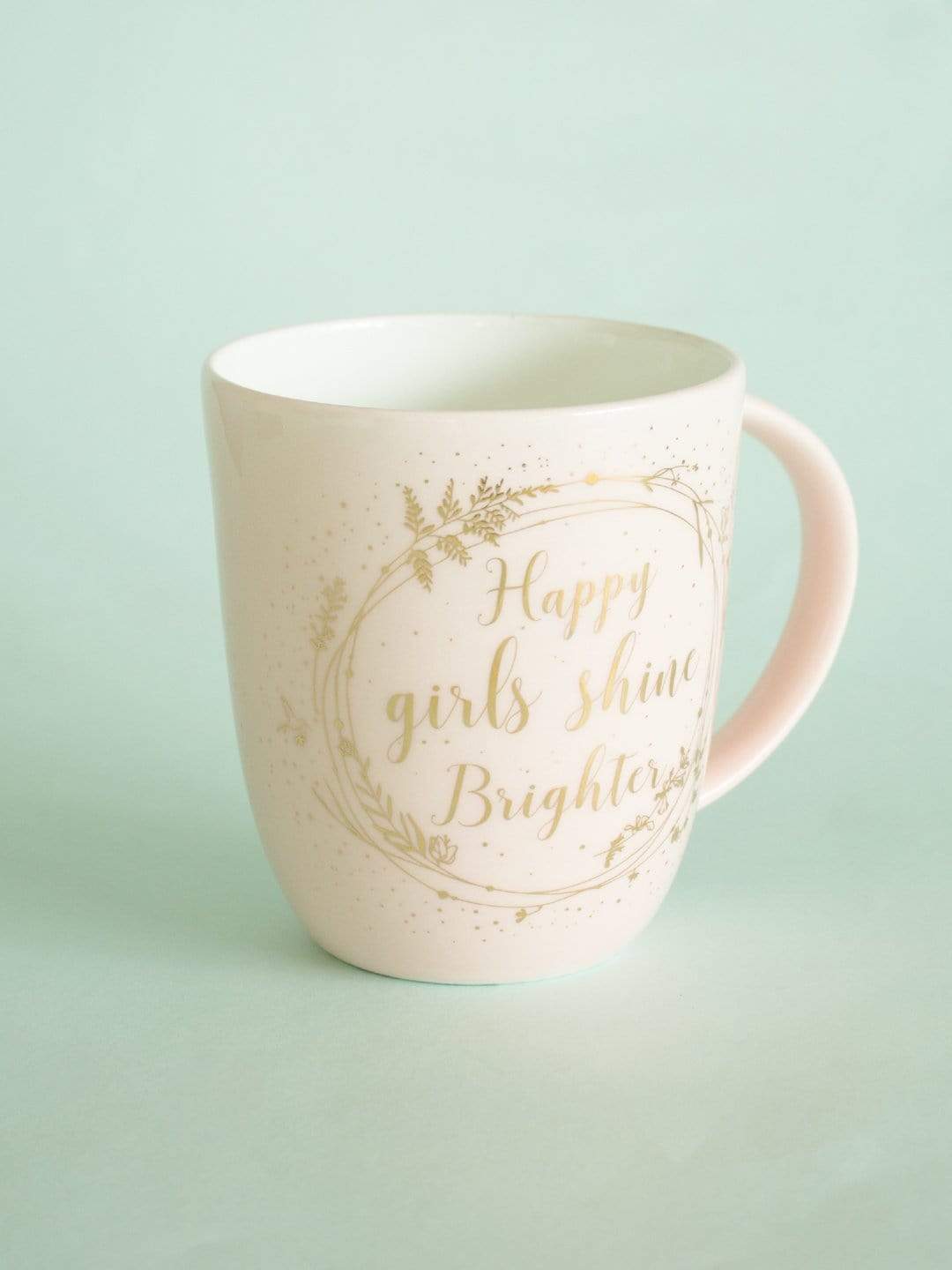 Happy Girls Shine Brighter Mug