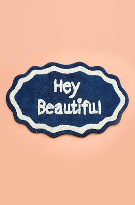 Hey Beautiful Bathmat