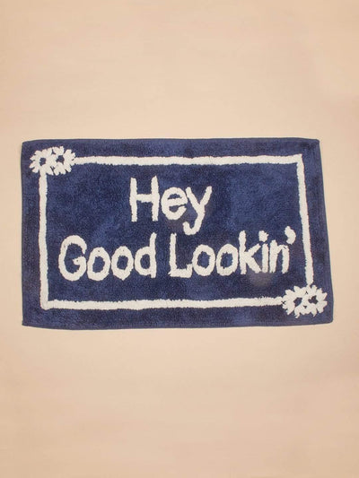 Hey Good Looking Bathmat