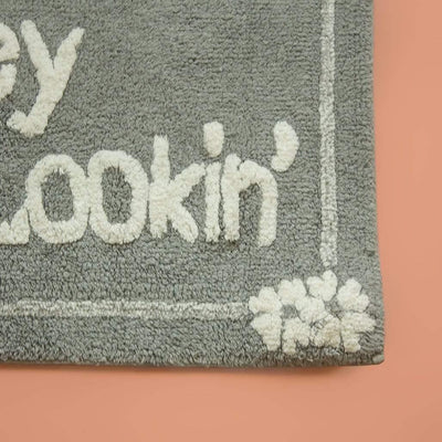 Hey Good Looking Bathmat