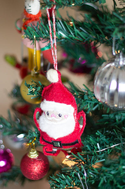 Hey Santa Christmas Ornament