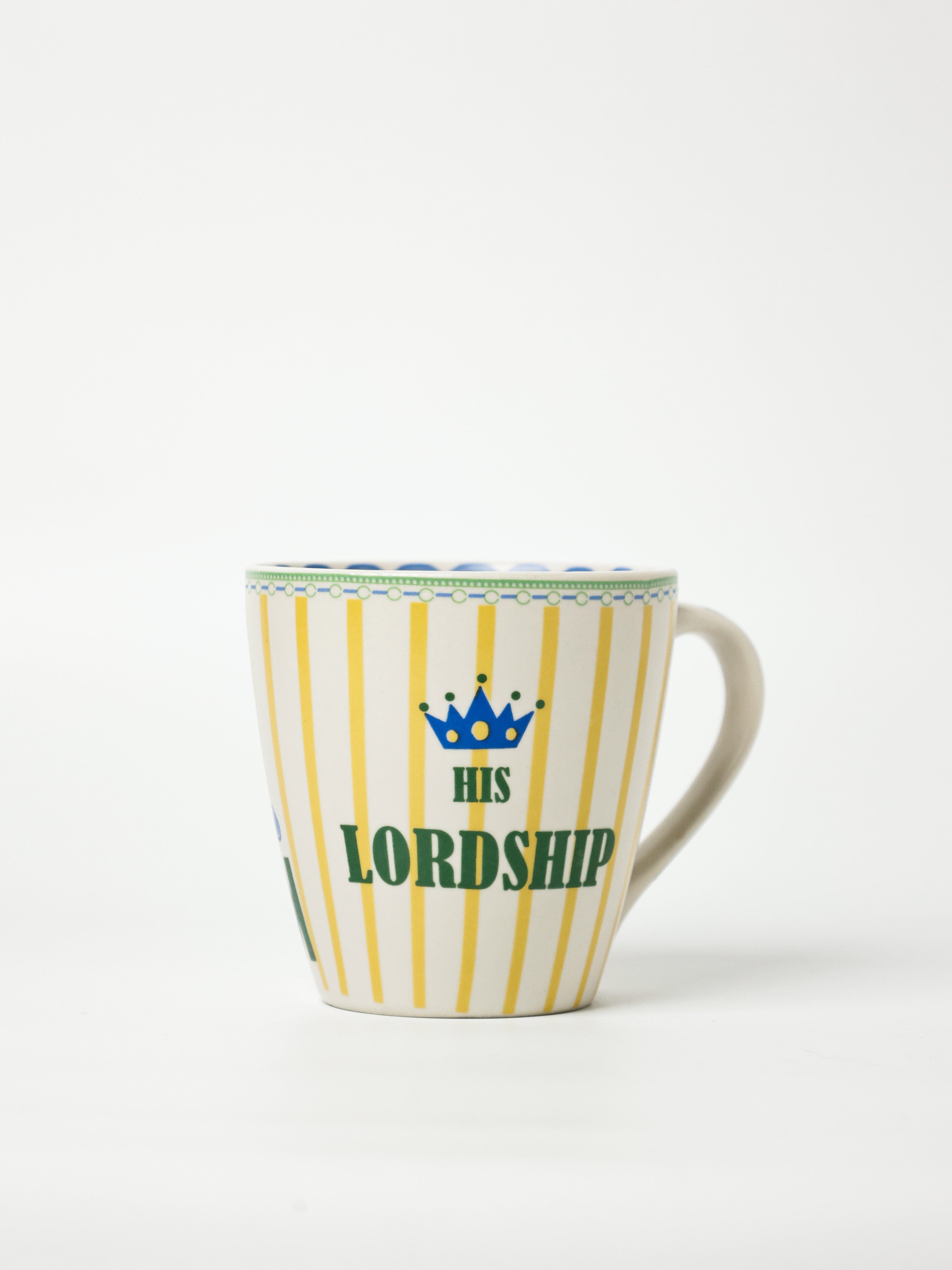 His & Her Lordship Mugs Set of 2 | The Wishing Chair
