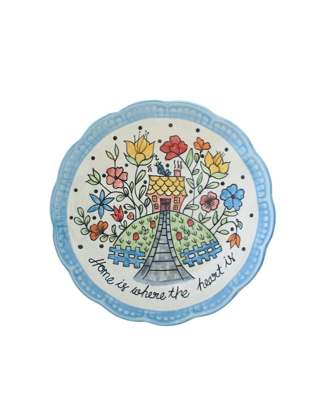 Home Is Where Heart Is Wall Plate
