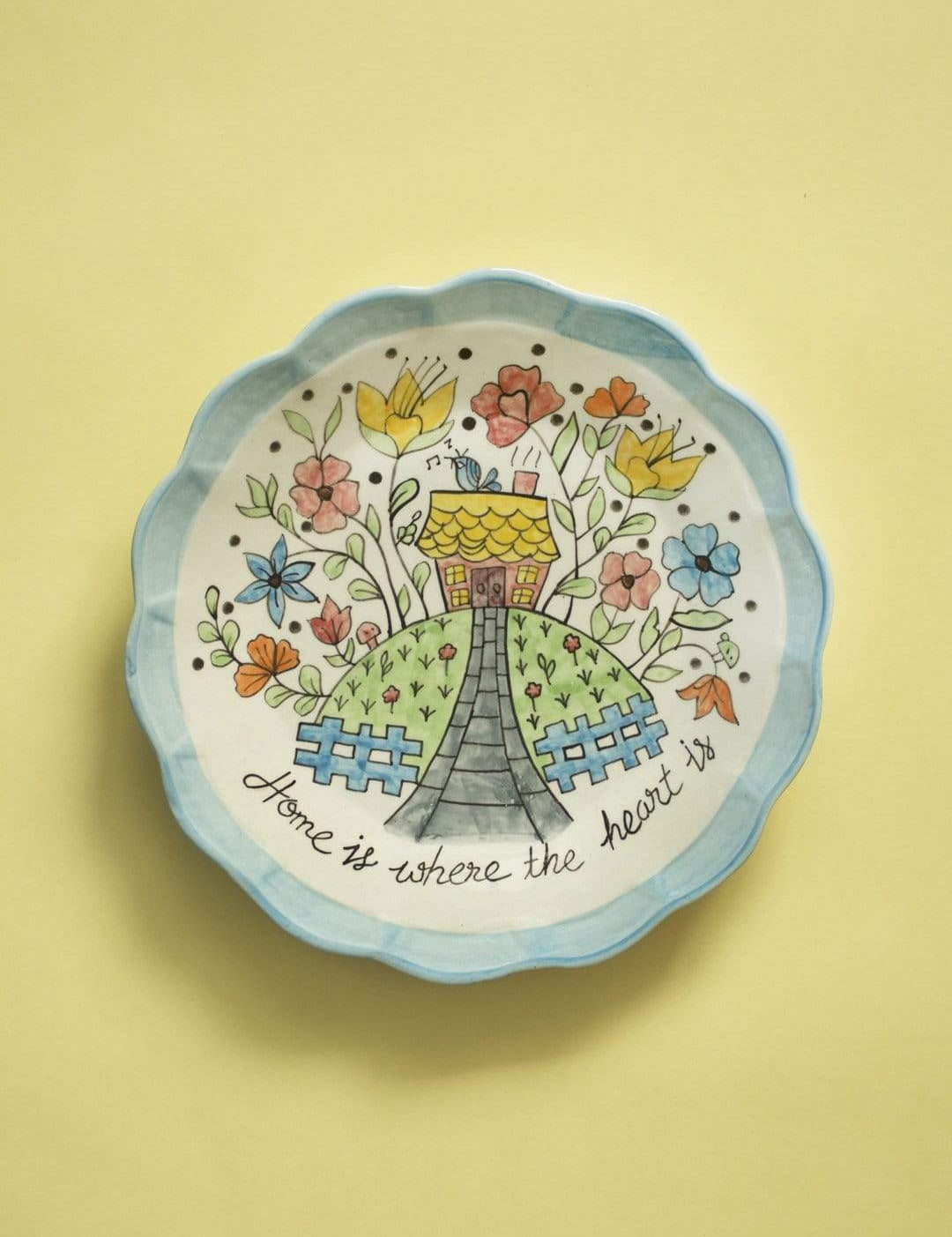 Home Is Where Heart Is Wall Plate