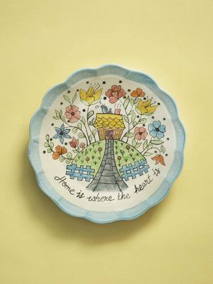 Home Is Where Heart Is Wall Plate