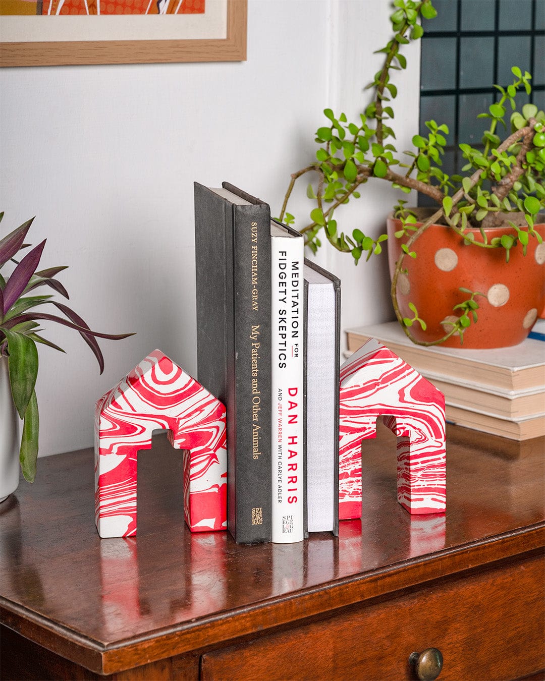 Home Sweet Home Stone Bookends - Set of 2