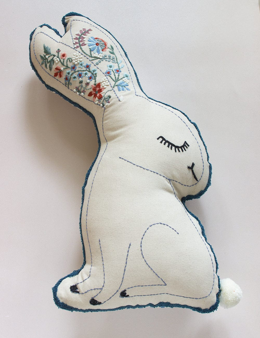 Honey Bunny Shaped Cushion with filling