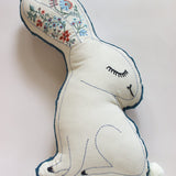 Honey Bunny Shaped Cushion with filling
