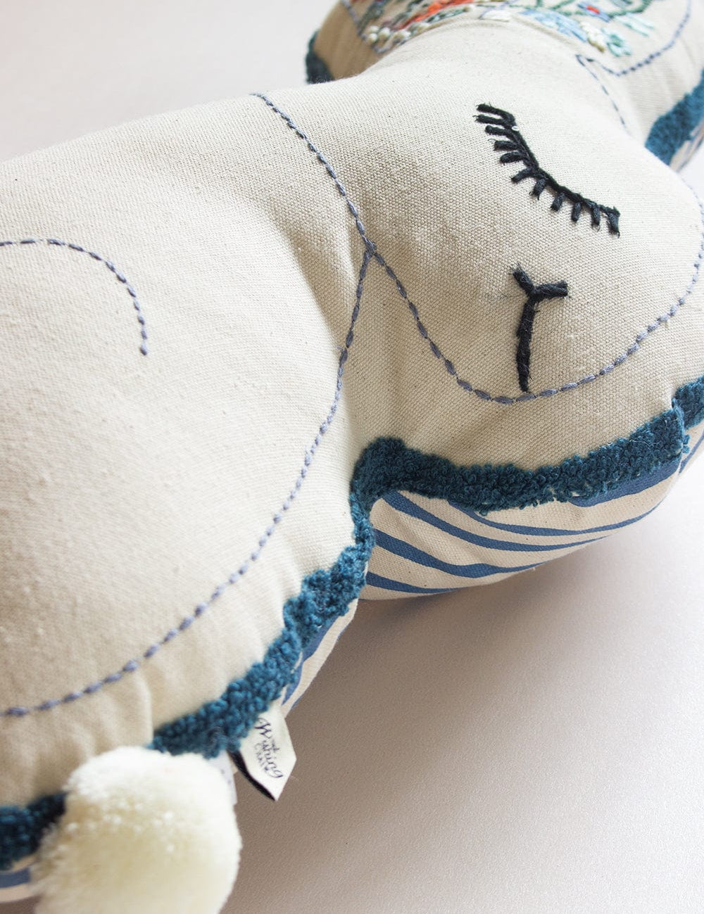 Honey Bunny Shaped Cushion with filling