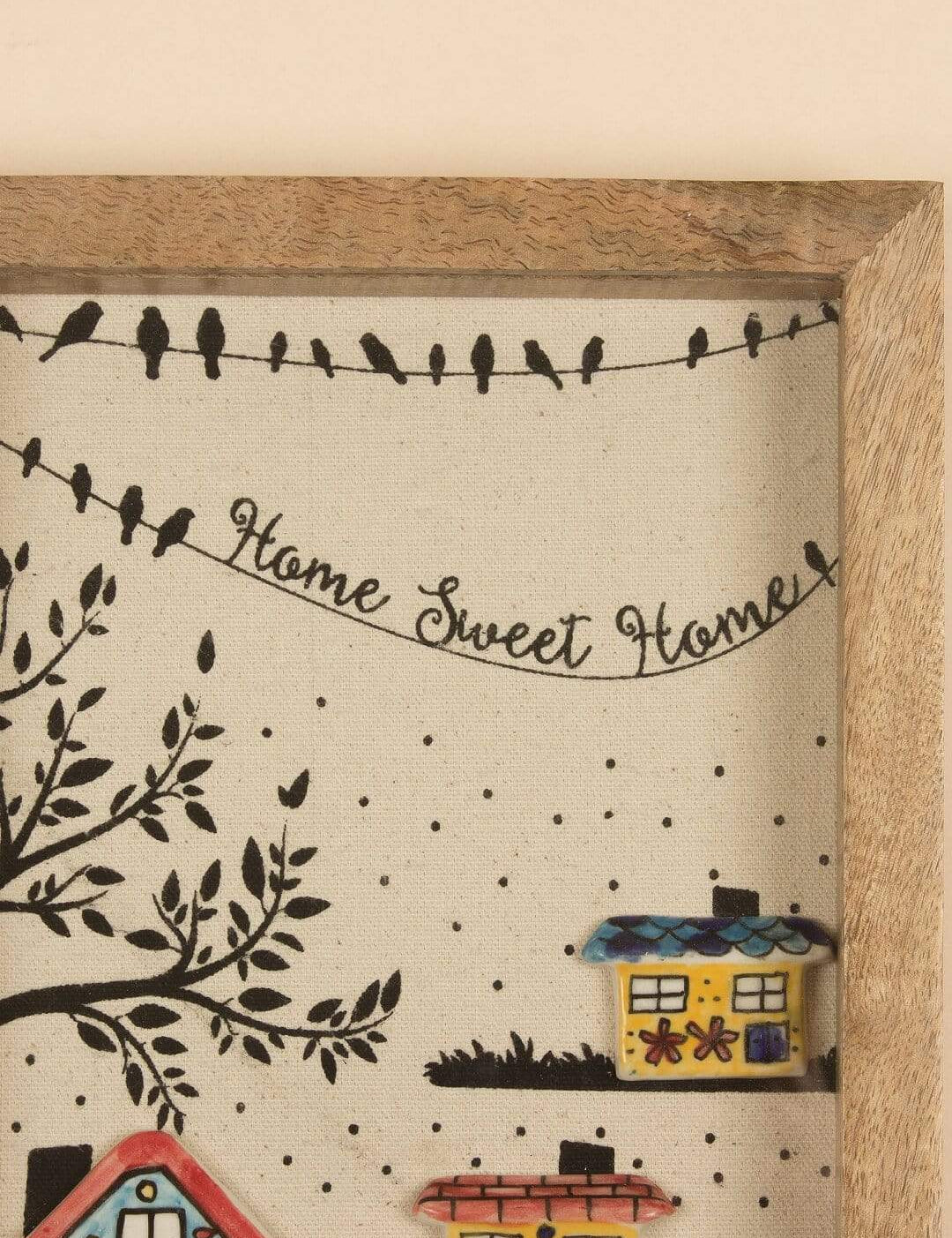House & Cars Shadow Box