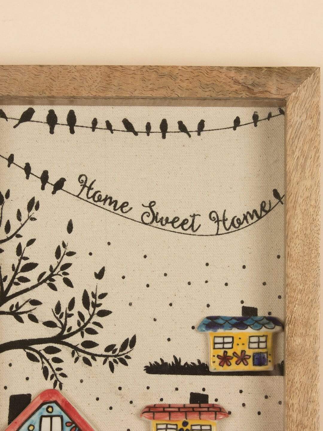 House & Cars Shadow Box