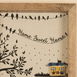 House & Cars Shadow Box