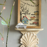 House & Cars Shadow Box