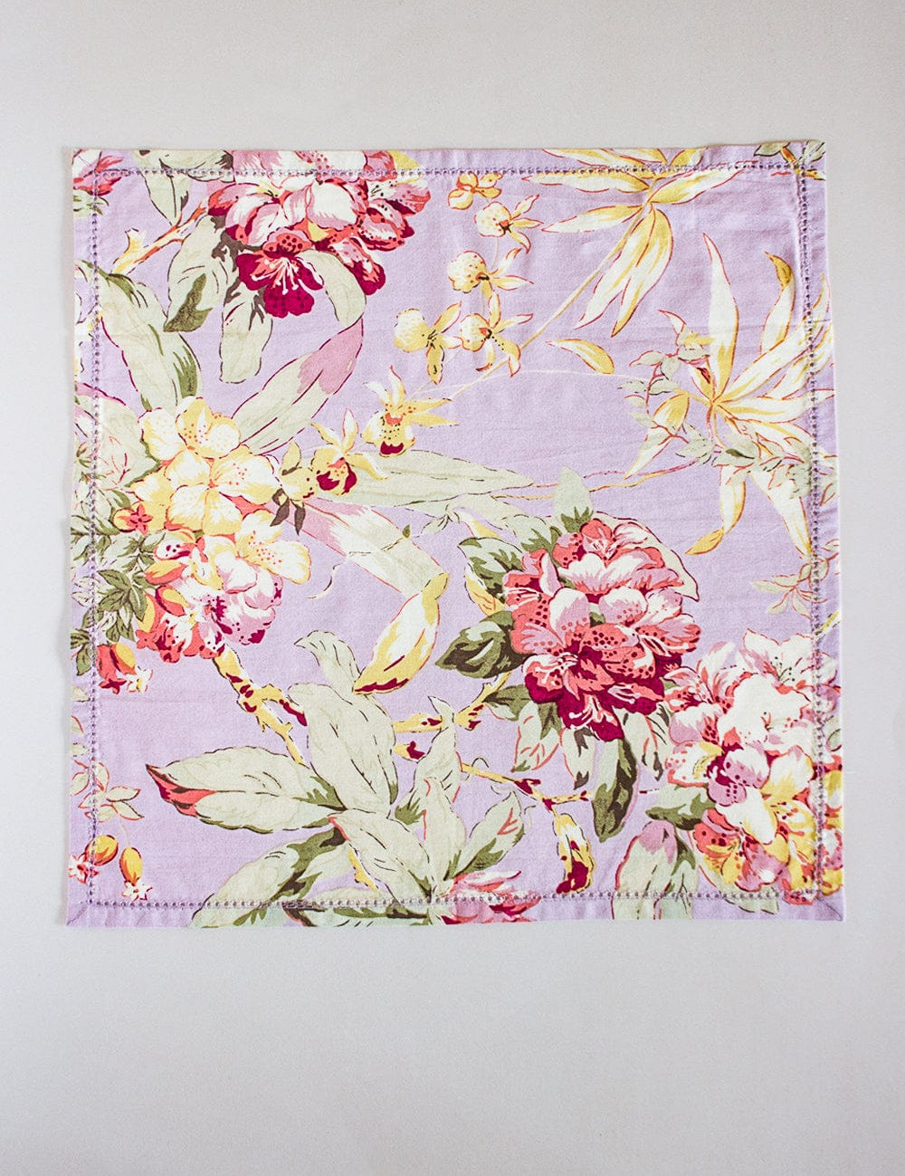 Hydrangea Amethyst Antique Napkin Set Of 6