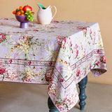 Hydrangea Amethyst Breakfast Cloth-4 Seater