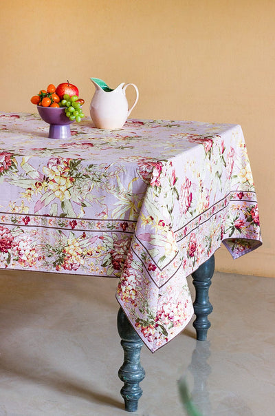 Hydrangea Amethyst Breakfast Cloth-4 Seater