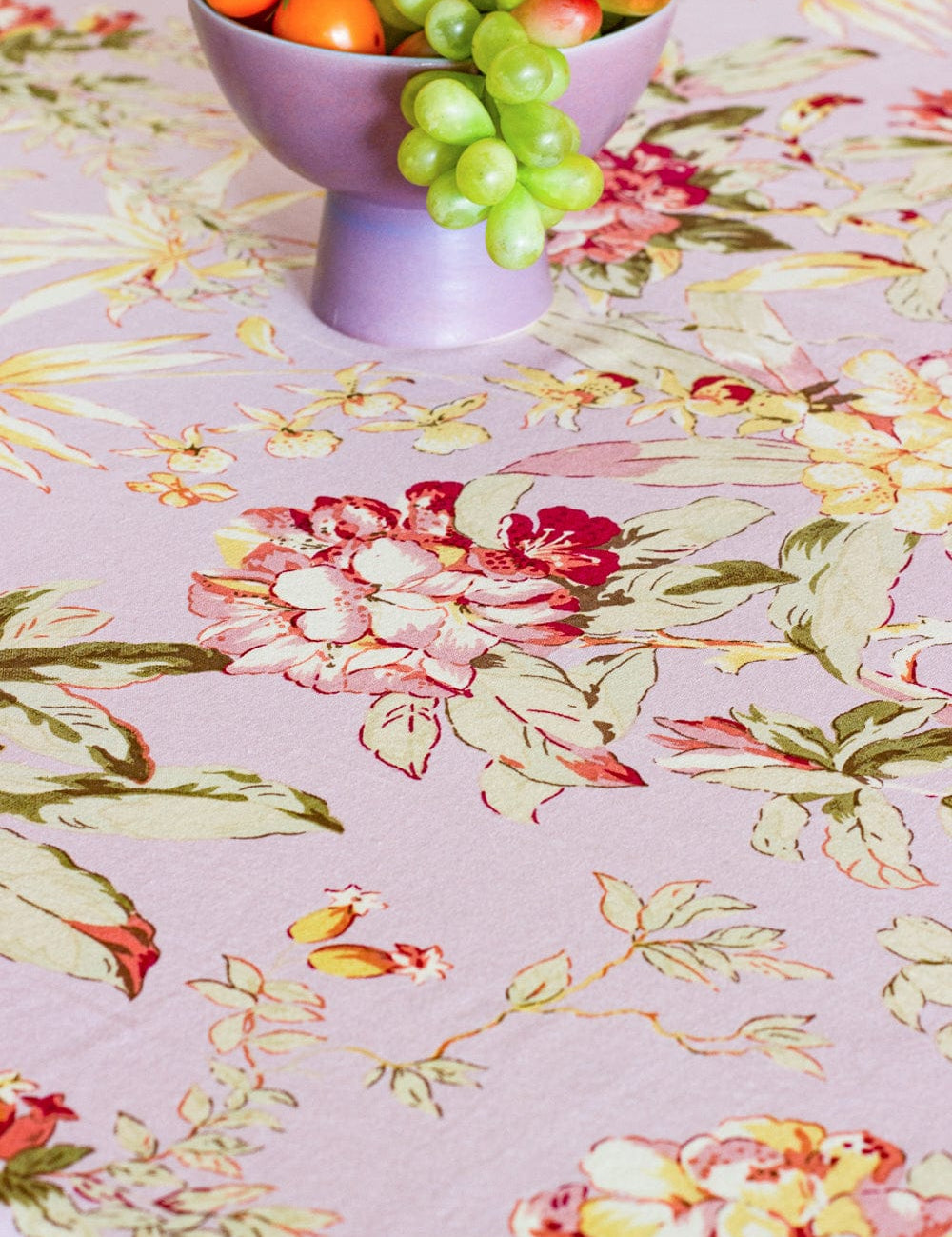 Hydrangea Amethyst Breakfast Cloth-4 Seater
