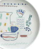Illustration Series Wall Plate- Ceramics