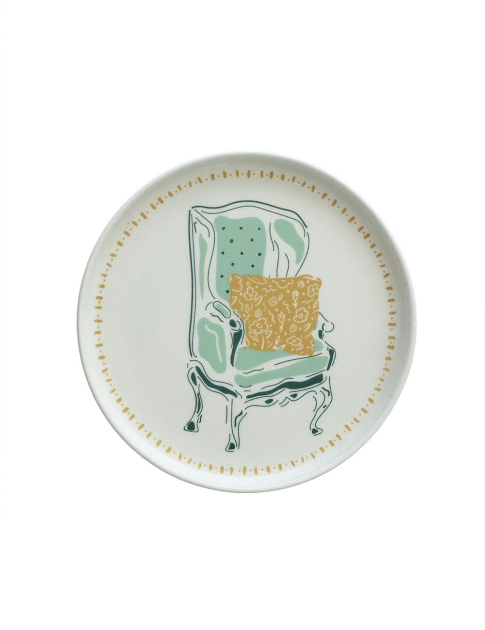 Illustration Series Wall Plate - Chair