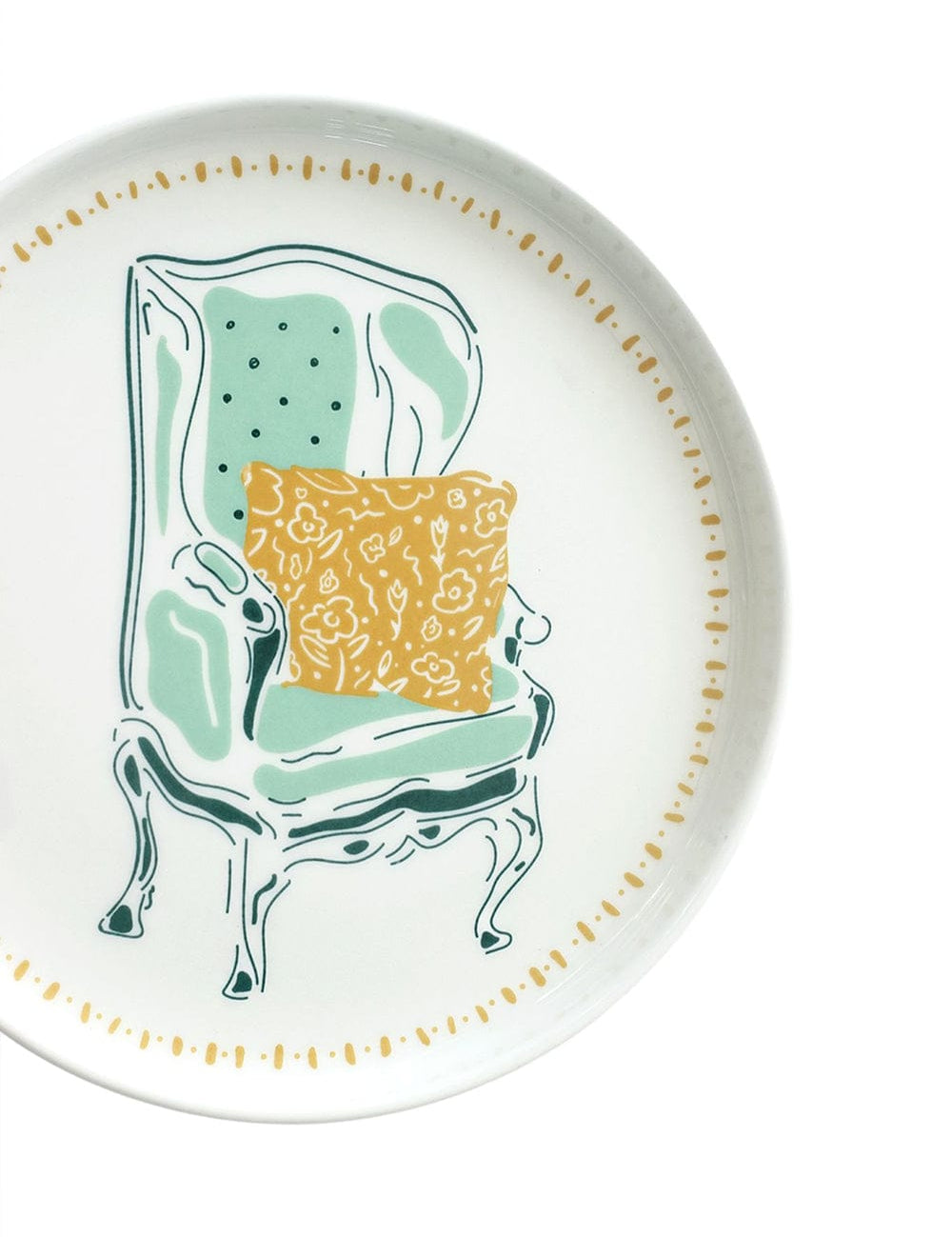 Illustration Series Wall Plate - Chair