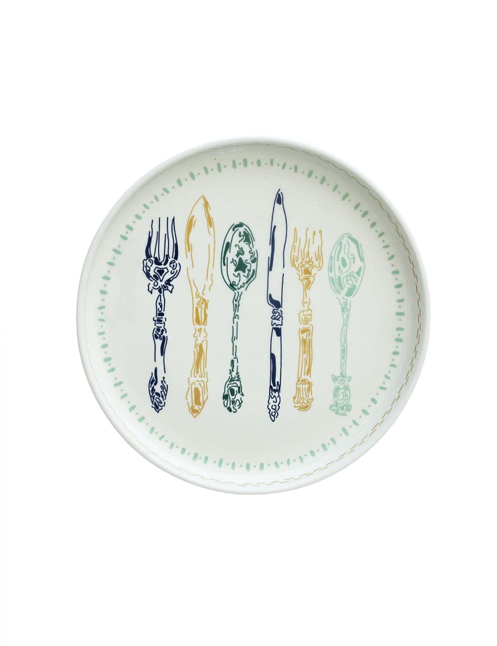 Illustration Series Wall Plate - Cutlery