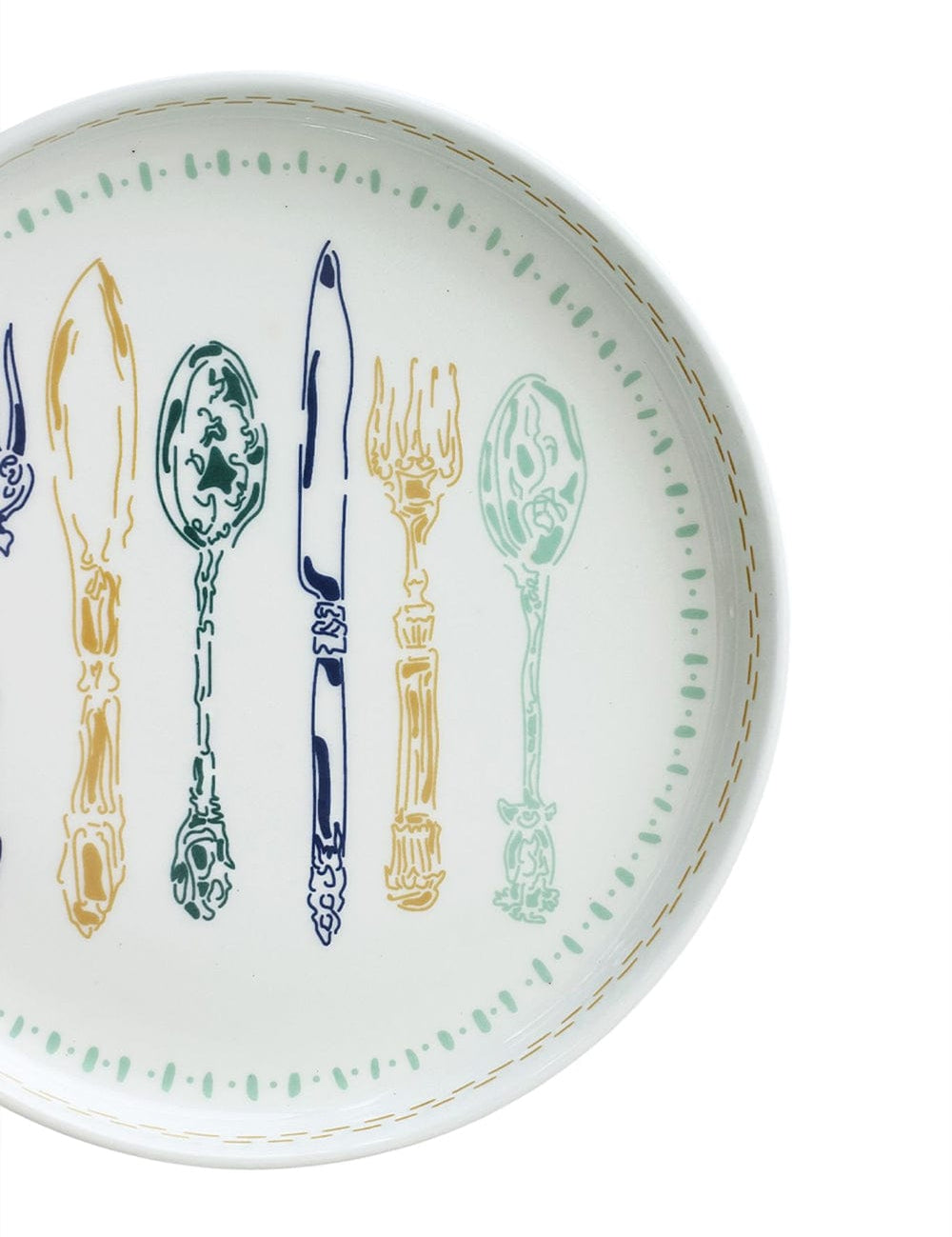 Illustration Series Wall Plate - Cutlery