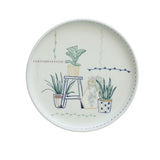Illustration Series Wall Plate- Planters