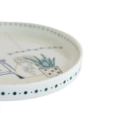 Illustration Series Wall Plate- Planters