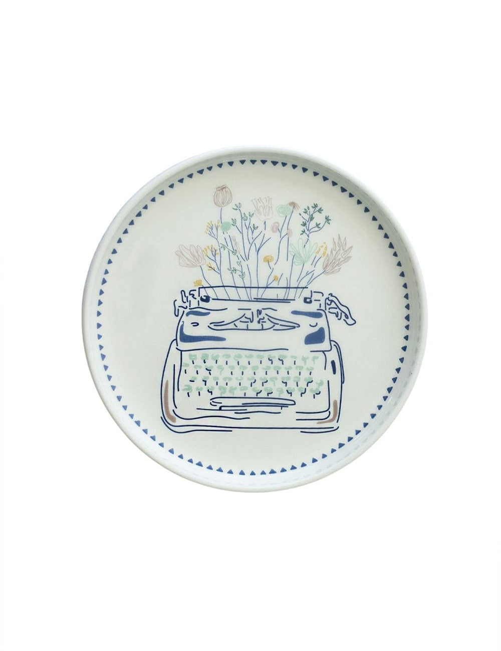 Illustration Series Wall Plate - Typewriter