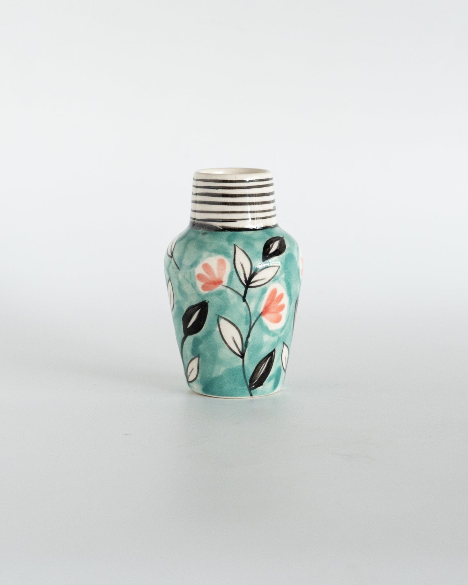 Ipsa Handpainted Ceramic Mini Vase