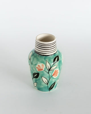Ipsa Handpainted Ceramic Mini Vase