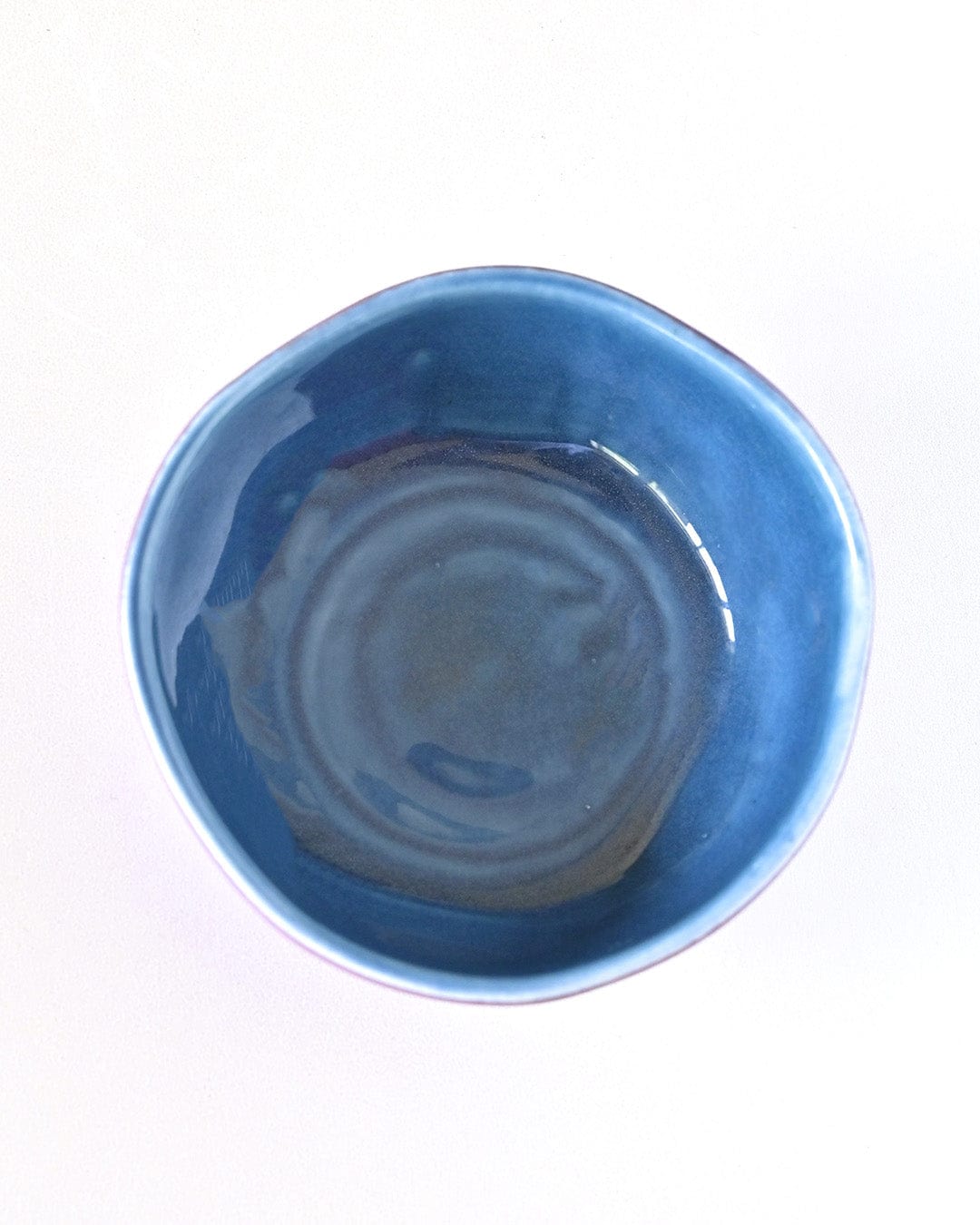 Iris Ceramic Organic Shape Bowl - Small