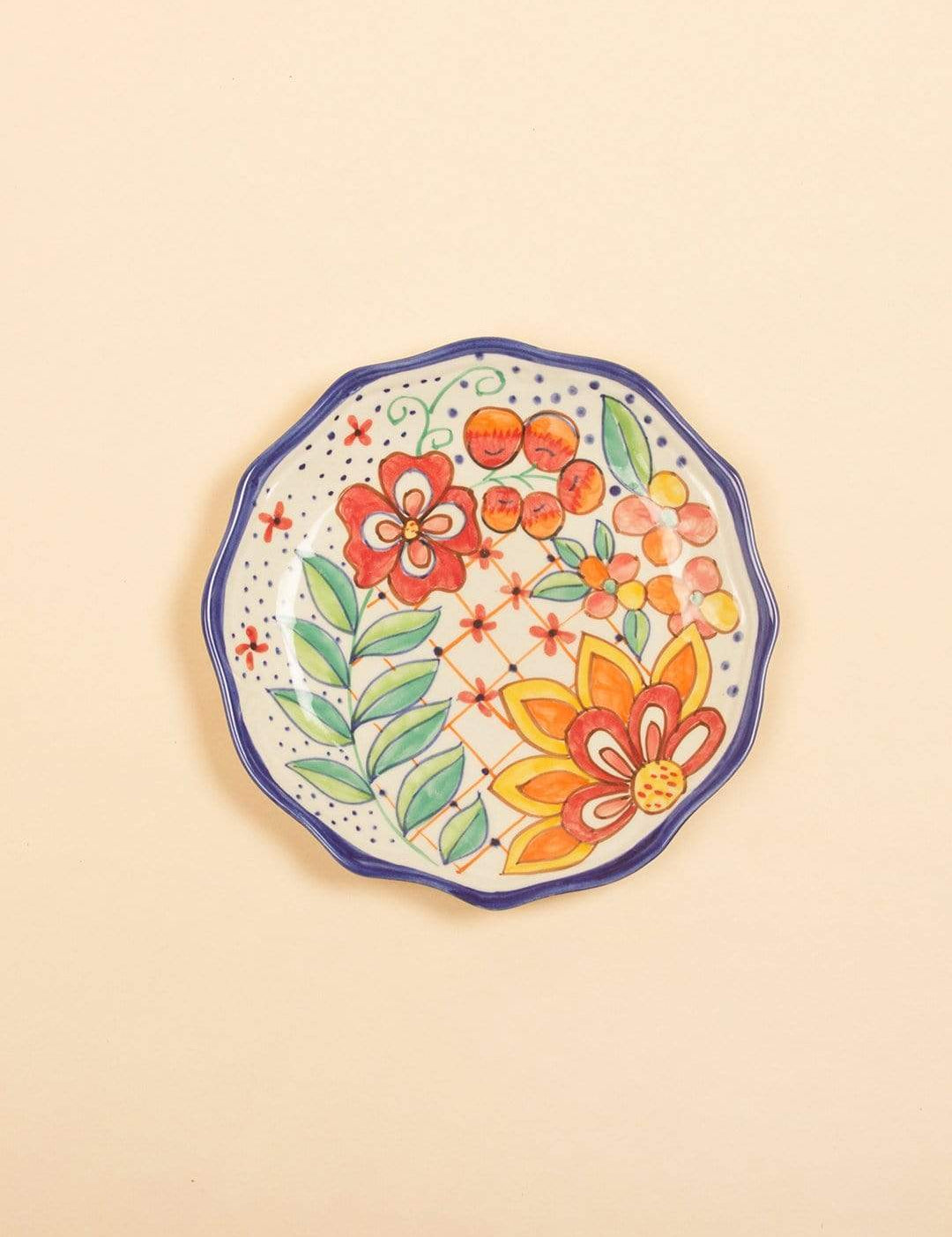 Isabella Wall Plates -set Of 3