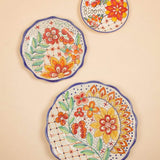 Isabella Wall Plates -set Of 3