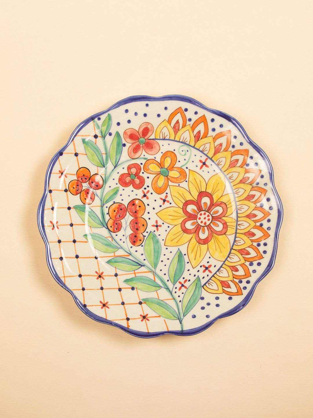 Isabella Wall Plates -set Of 3