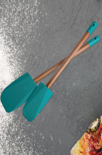 Jamie Oliver Spatula- Set of 2-Atlantic Green